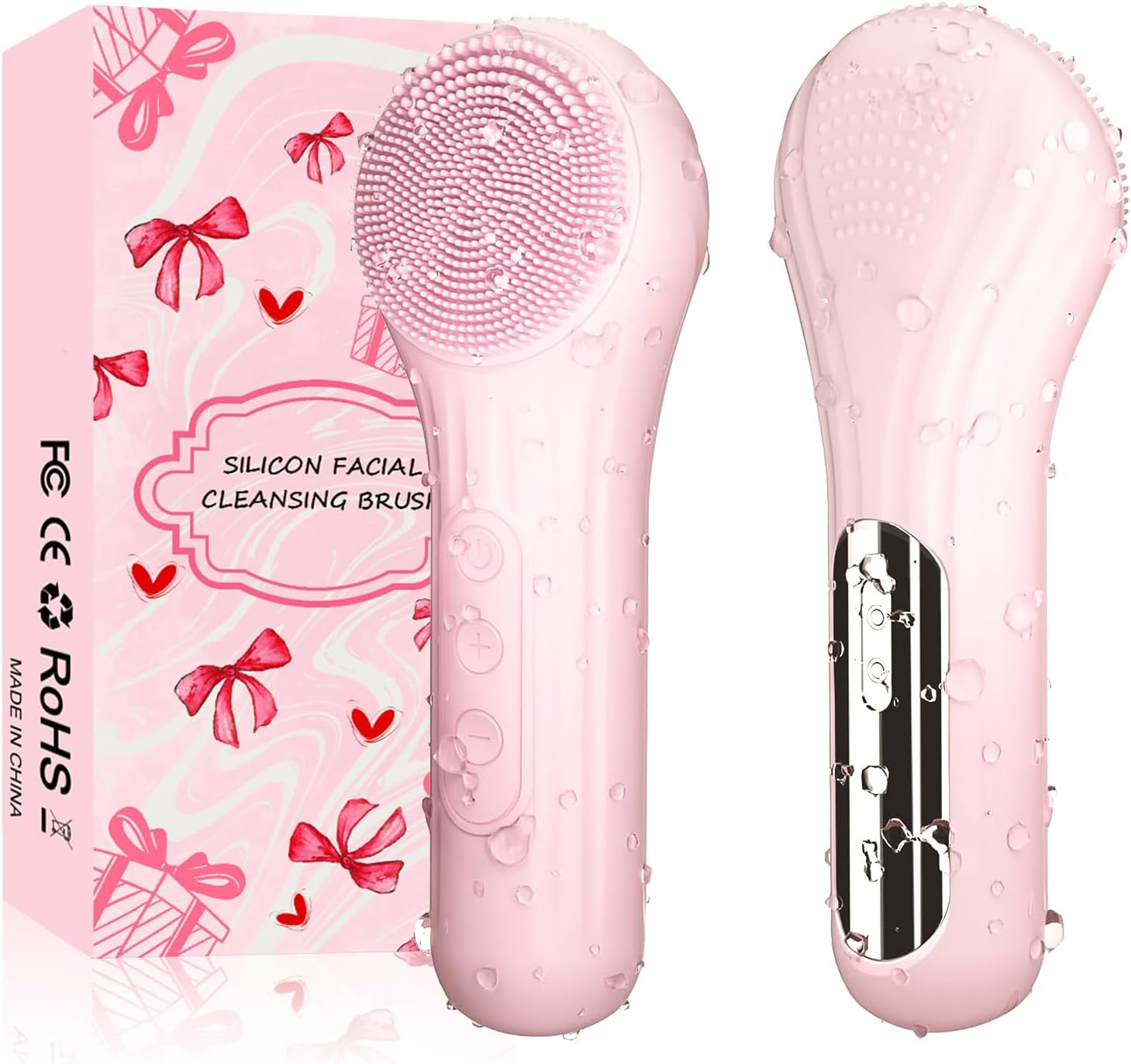Silicone Face Scrubber Electric - Силиконовый скребок для лица, водонепроницаемая электрическая