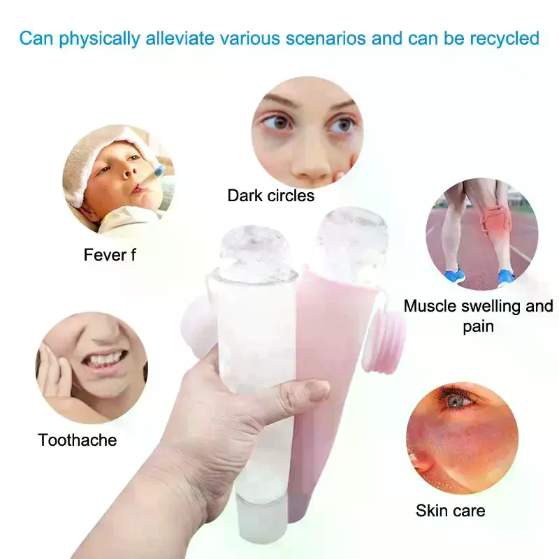 Face Ice Roller Puffiness - Силиконовый кубический роллер для лица в