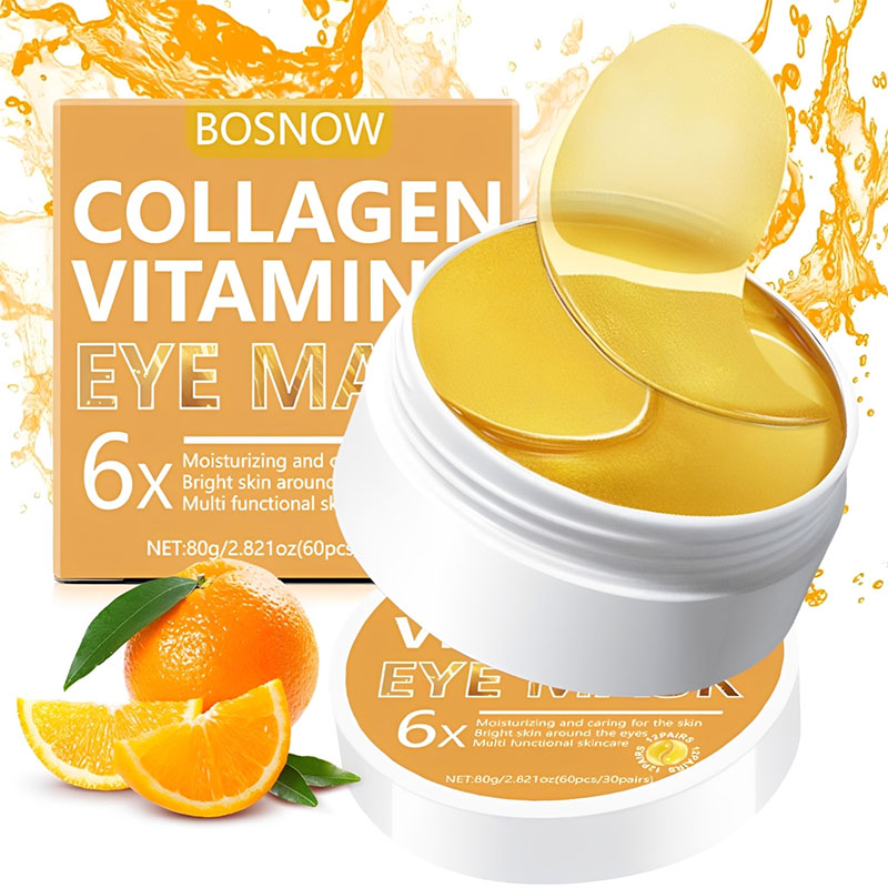 Collagen Under Eye Patches - 30 пар патчей для глаз: увлажняющие,