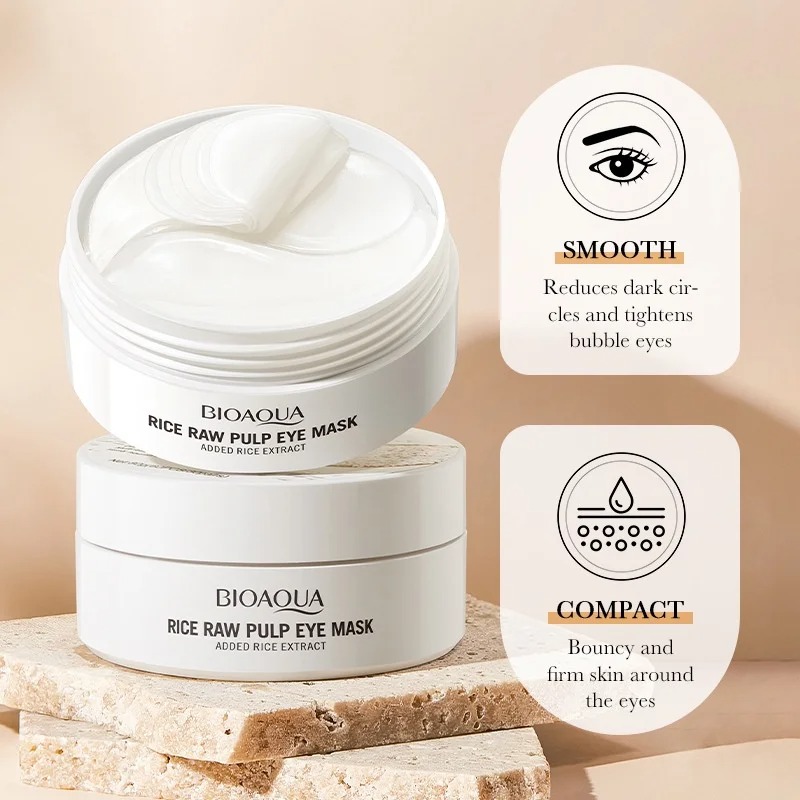 60 штук масок для глаз Bioaqua – обзор и цена Collagen Under Eye Patches
