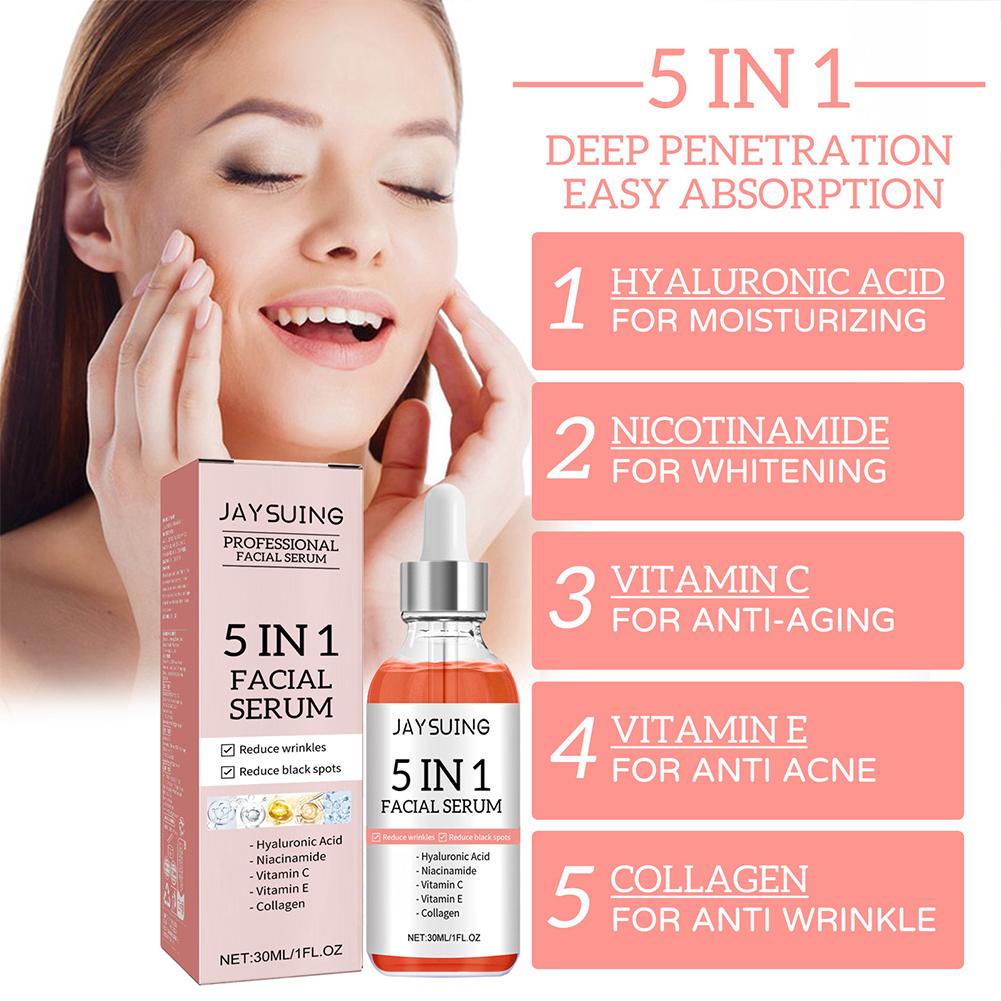 Сыворотка для лица 5-в-1 с вит – обзор и цена Hyaluronic Acid Facial Serum