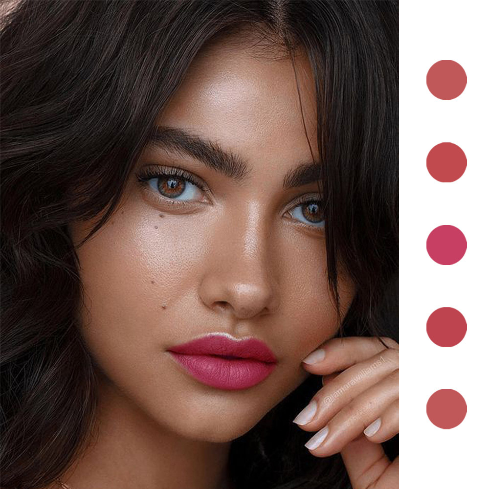 Матовая бархатная помада DNM,  – обзор и цена Matte Velvet Lip Tint Long Lasting